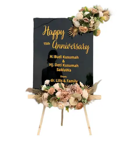Papan Bunga Akrilik Ratu Abung