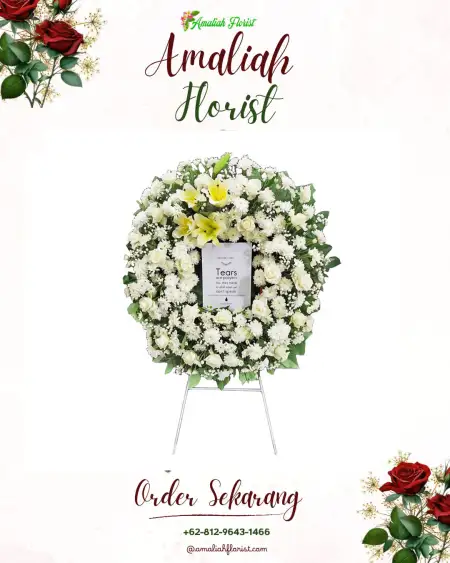 Krans Bunga Duka Ratu Abung